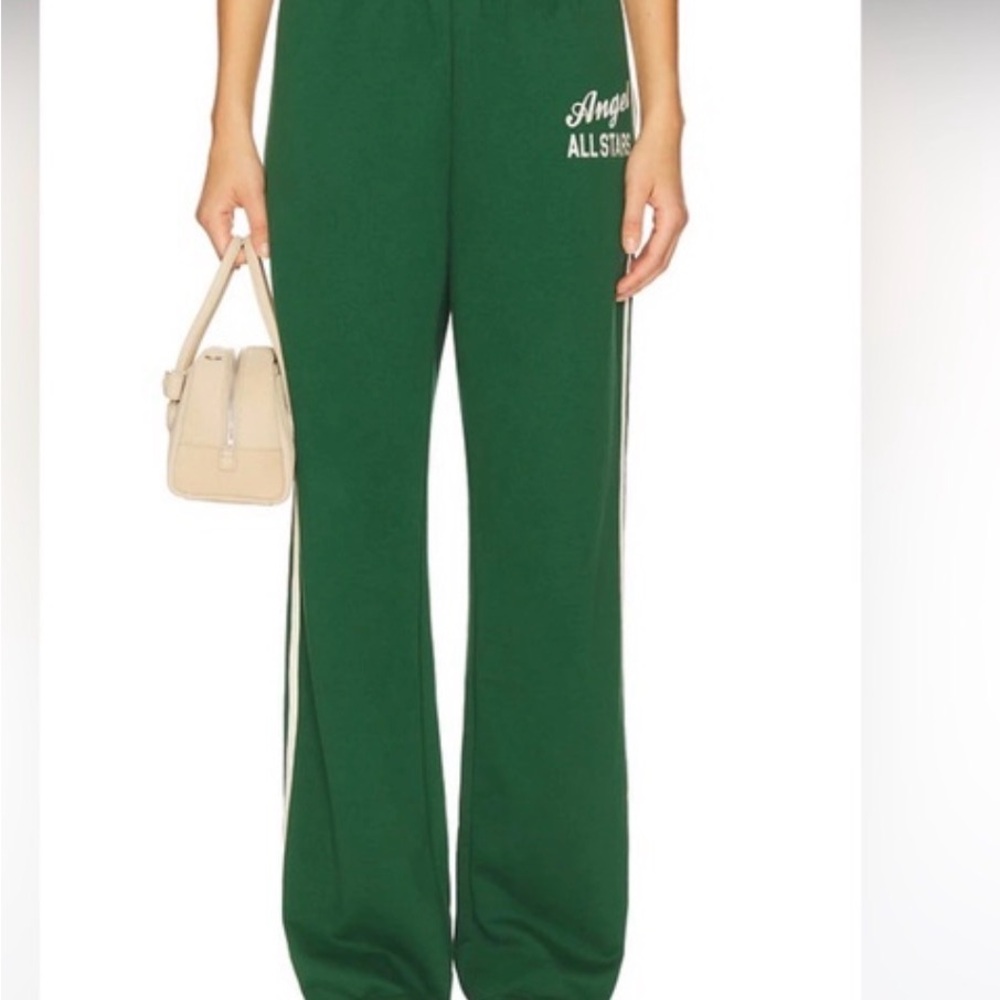 Angels All Stars Green Women's Track Pants